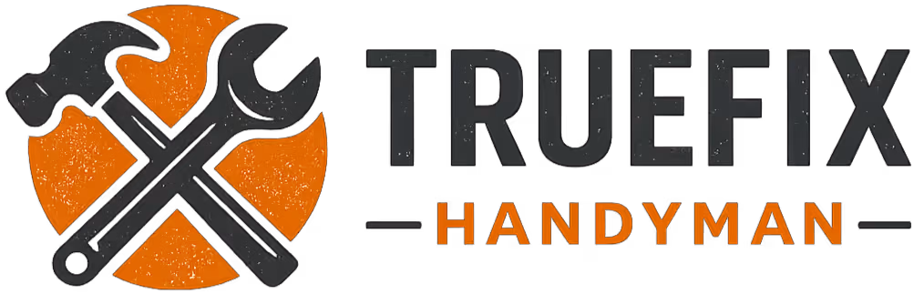 Northern Built Systems LLC TrueFix Handyman logo with crossed hammer and wrench over an orange circle background.